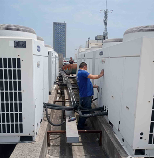 舟山市中央空调制热和不制冷系统维修方法